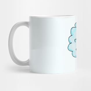 Blue Cotton Candy Mug